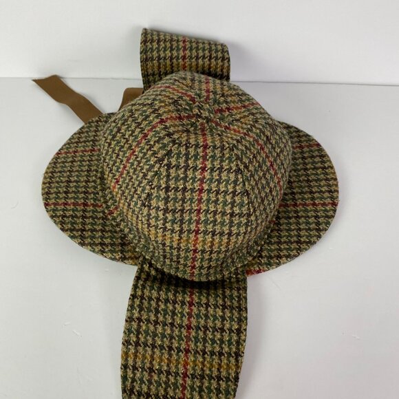 Men's Classic Houndstooth Earflap Hat - Picture 13 of 13